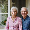 Happy senior couple
